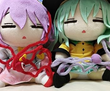 Amazon.co.jp: 東方 さとり こいし だるぐるみ 古明地 姉妹 ふも